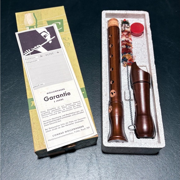 Mollenhauer Other - Mollenhauer Wood Soprano Recorder Vintage 1972. Unused.❣️